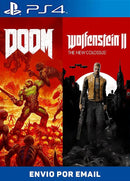DOOM + Wolfenstein II Bundle PS4 MÍDIA DIGITAL