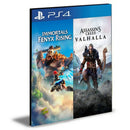 Assassin’s Creed Valhalla + Immortals Fenyx Rising Pacote PS4 e PS5 MÍDIA DIGITAL